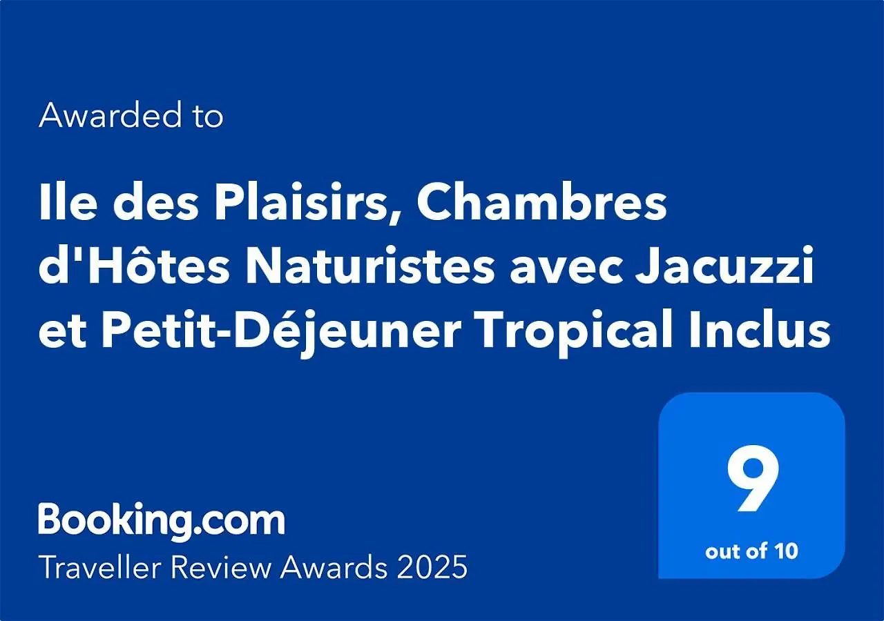 Ile Des Plaisirs, Chambres D'Hotes Naturistes Avec Petit-Dejeuner Tropical Inclus Graulhet بيت ضيافة
